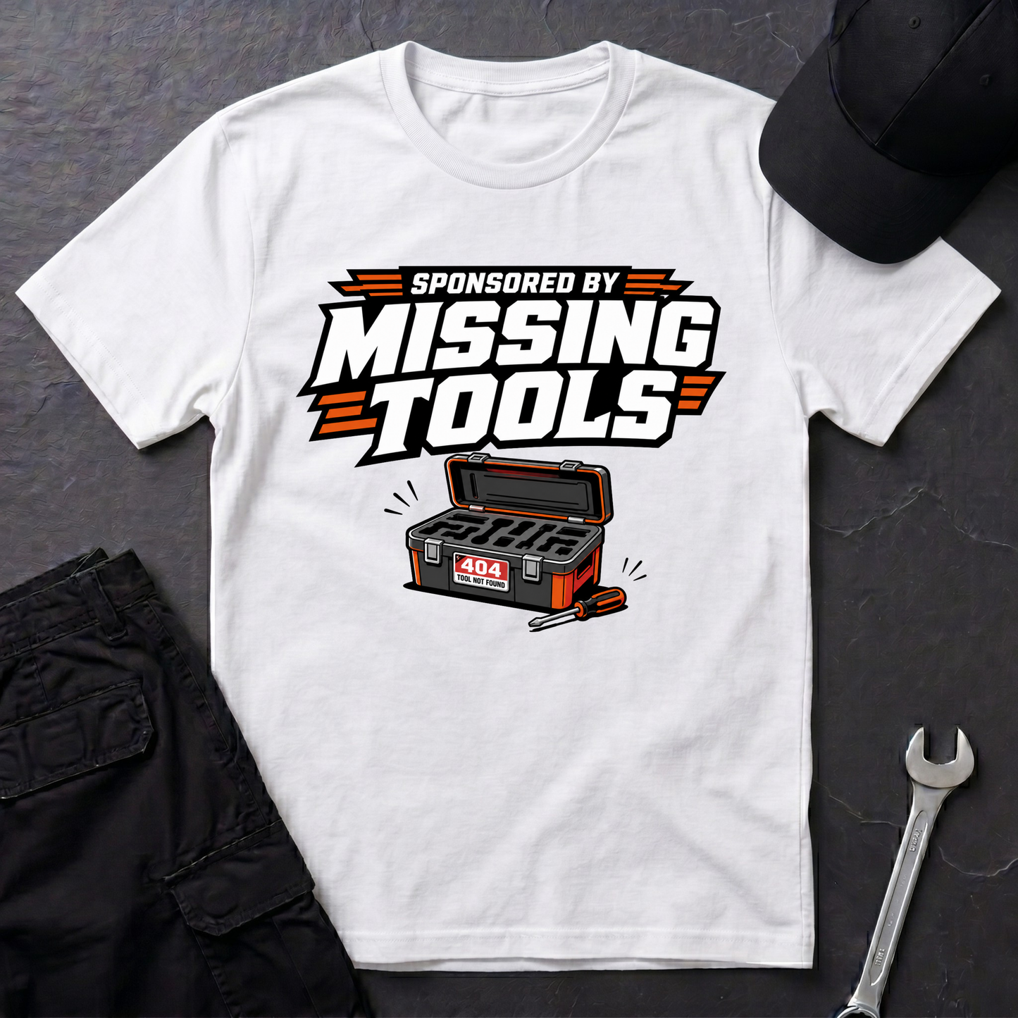 Sponsored By Missing Tools  T-Shirt