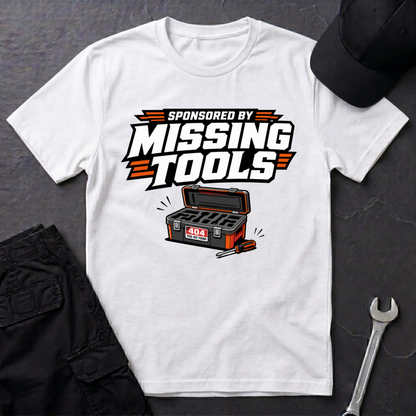 Sponsored By Missing Tools  T-Shirt