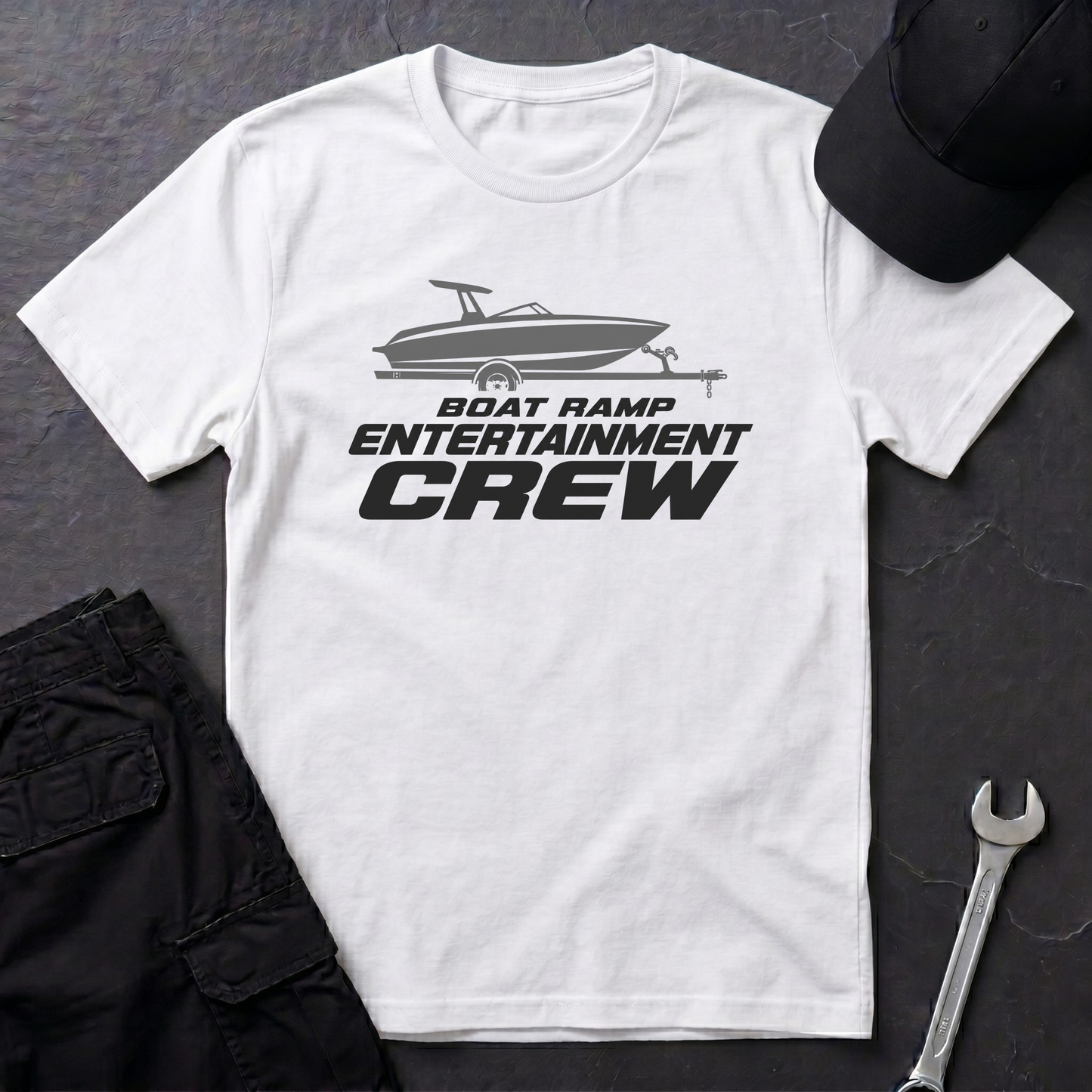 Boat Ramp Entertainment Crew   T-Shirt