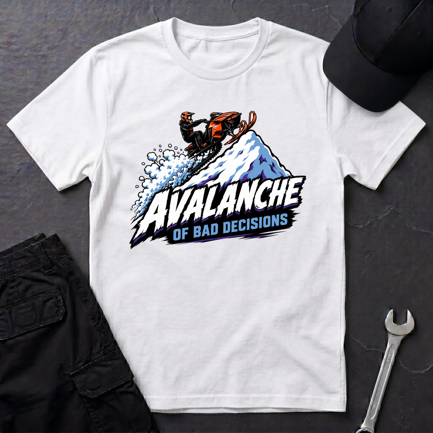 Avalanche Of Bad Decisions  T-Shirt