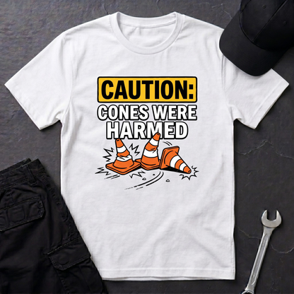 Autocross Cones Harmed  T-Shirt