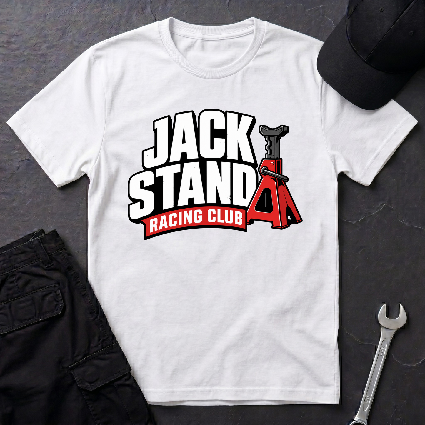 Jack Stand Racing  T-Shirt