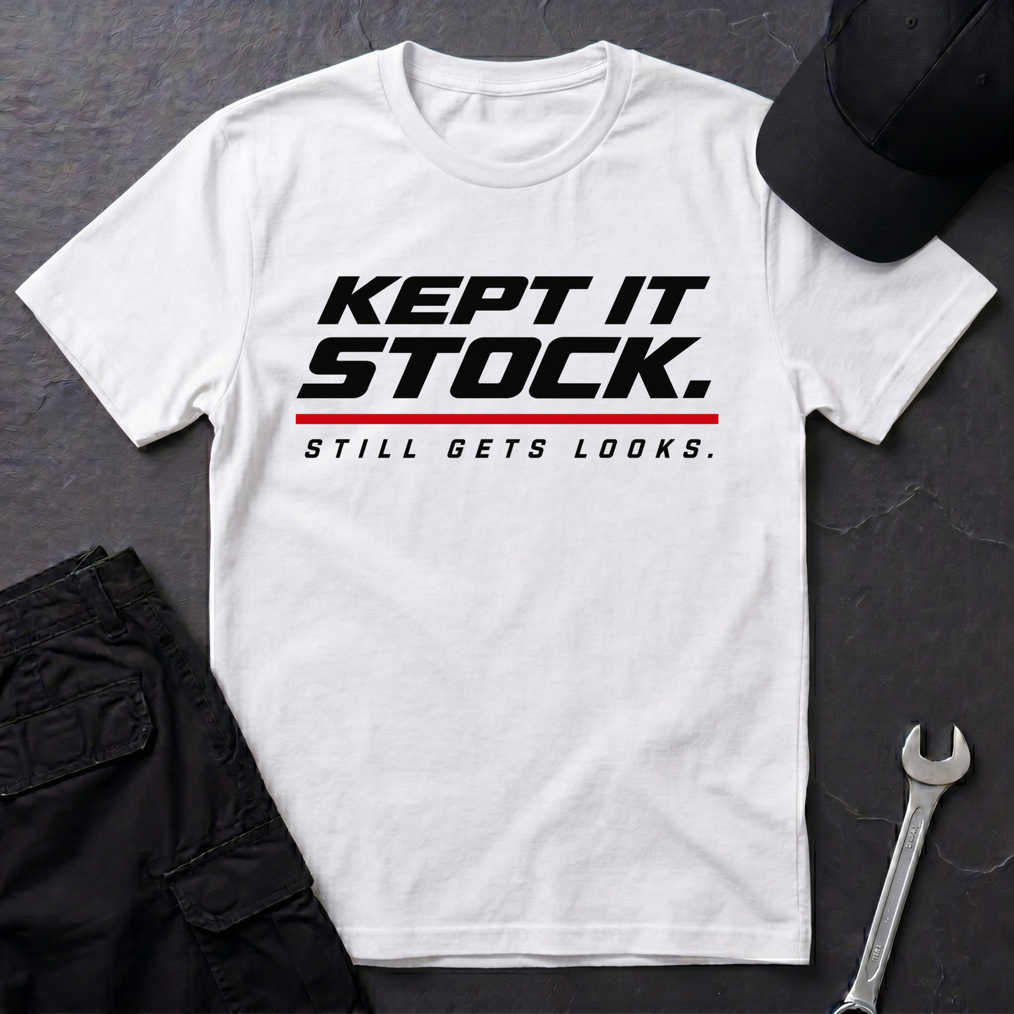 Kept It Stock.   T-Shirt