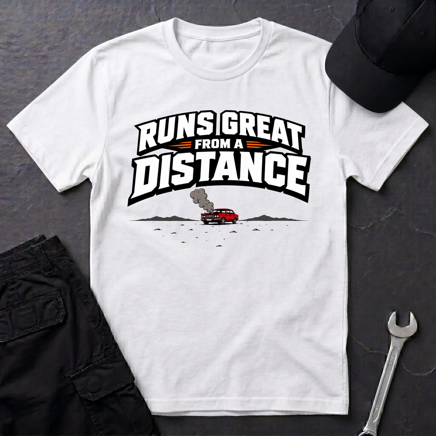 Runs Great From A Distance  T-Shirt