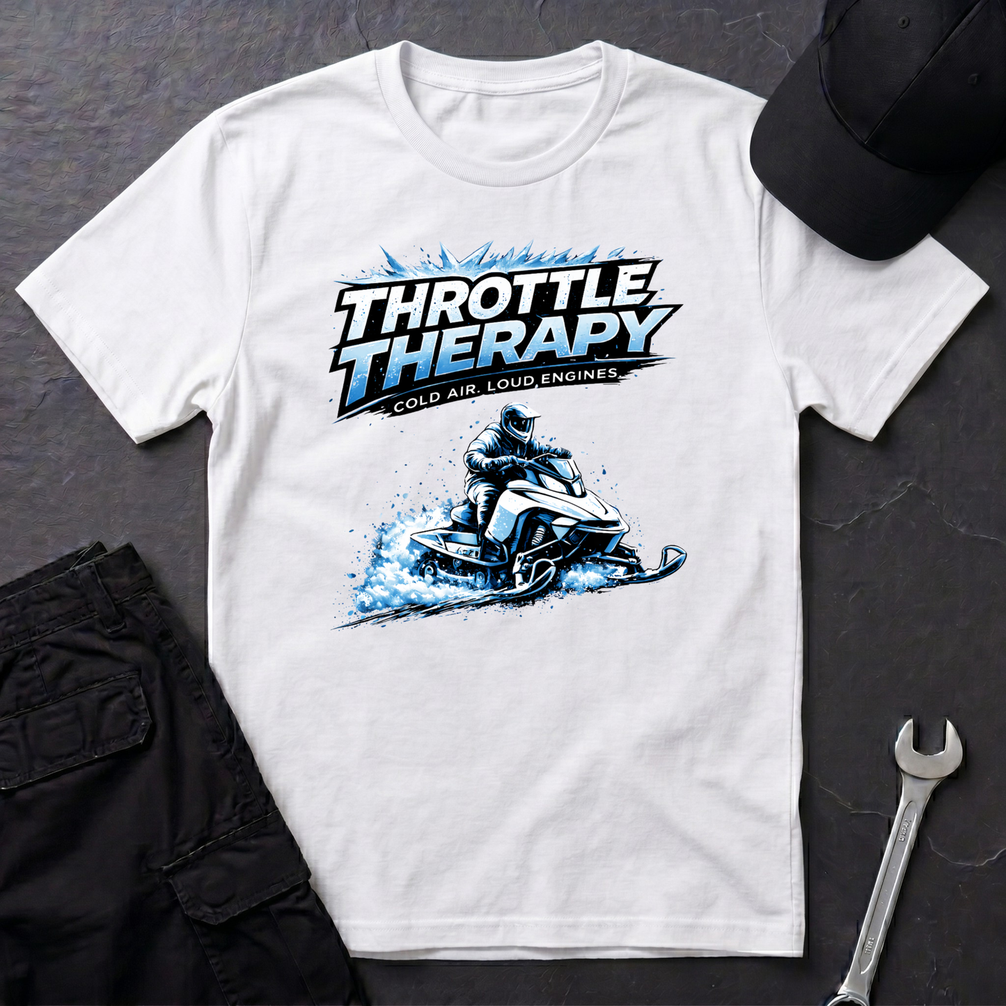 Throttle Therapy Snowmobile  T-Shirt
