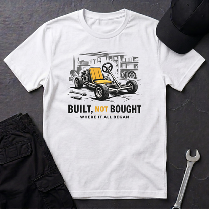 Built Not Bought Go-Cart dark T-Shirt