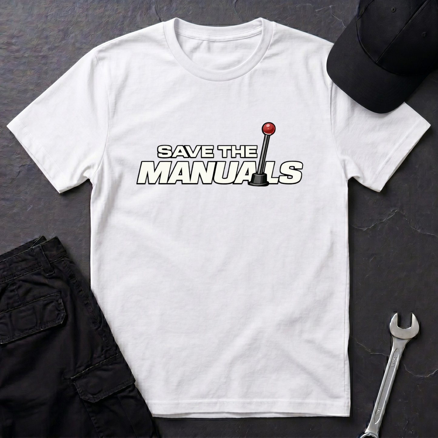 Save The Manuals  T-Shirt