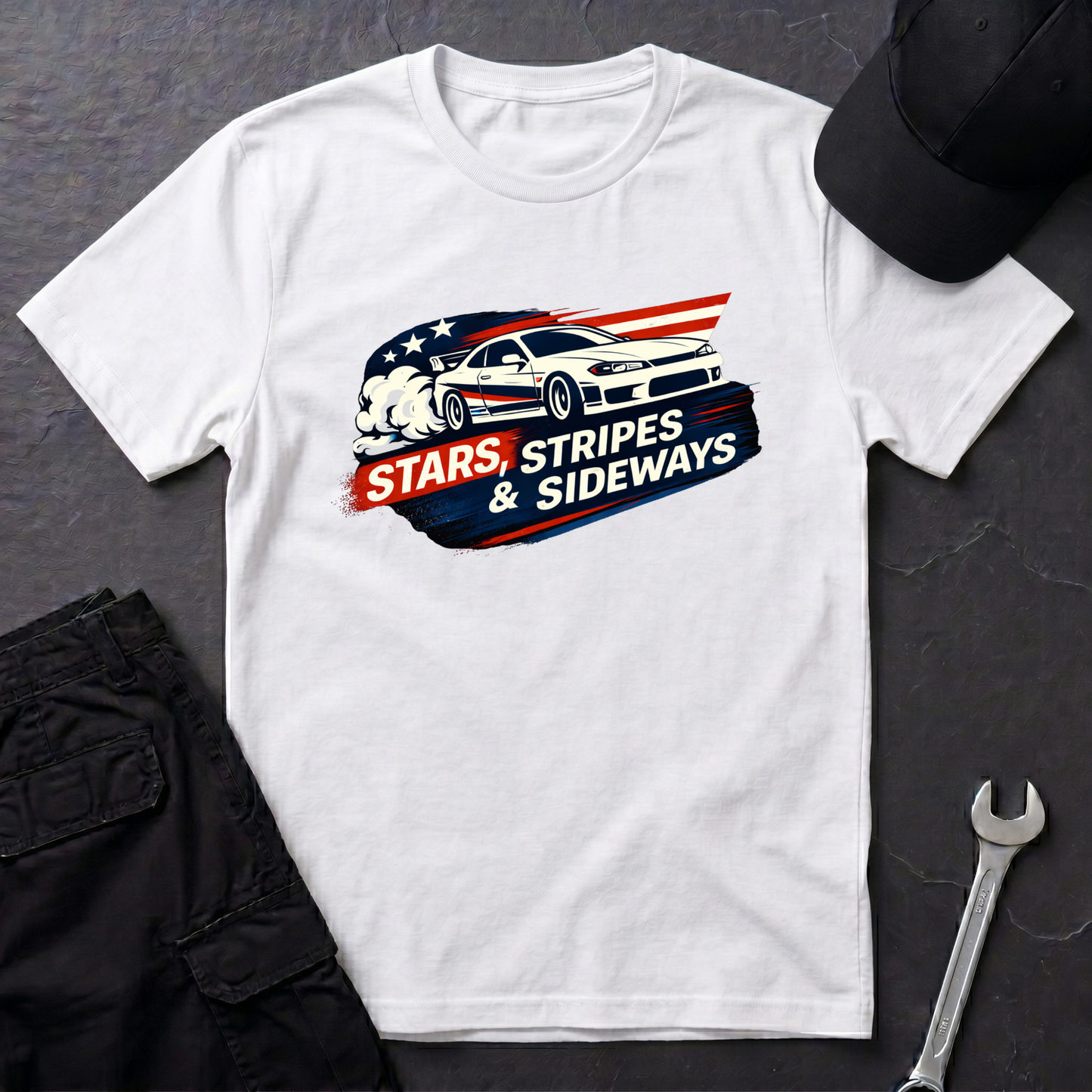 Stars,Stripes, And Sideways  T-Shirt