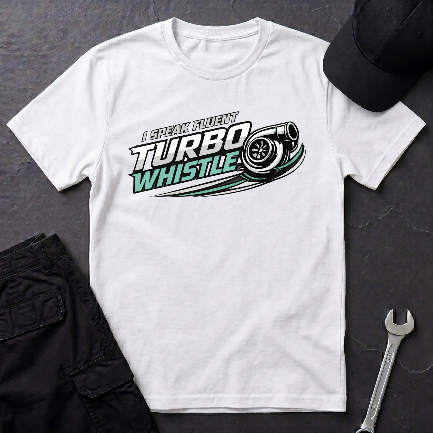 Speak Fluent Turbo Whistle  T-Shirt