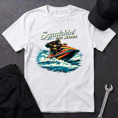 Squatchin' The Waves  T-Shirt