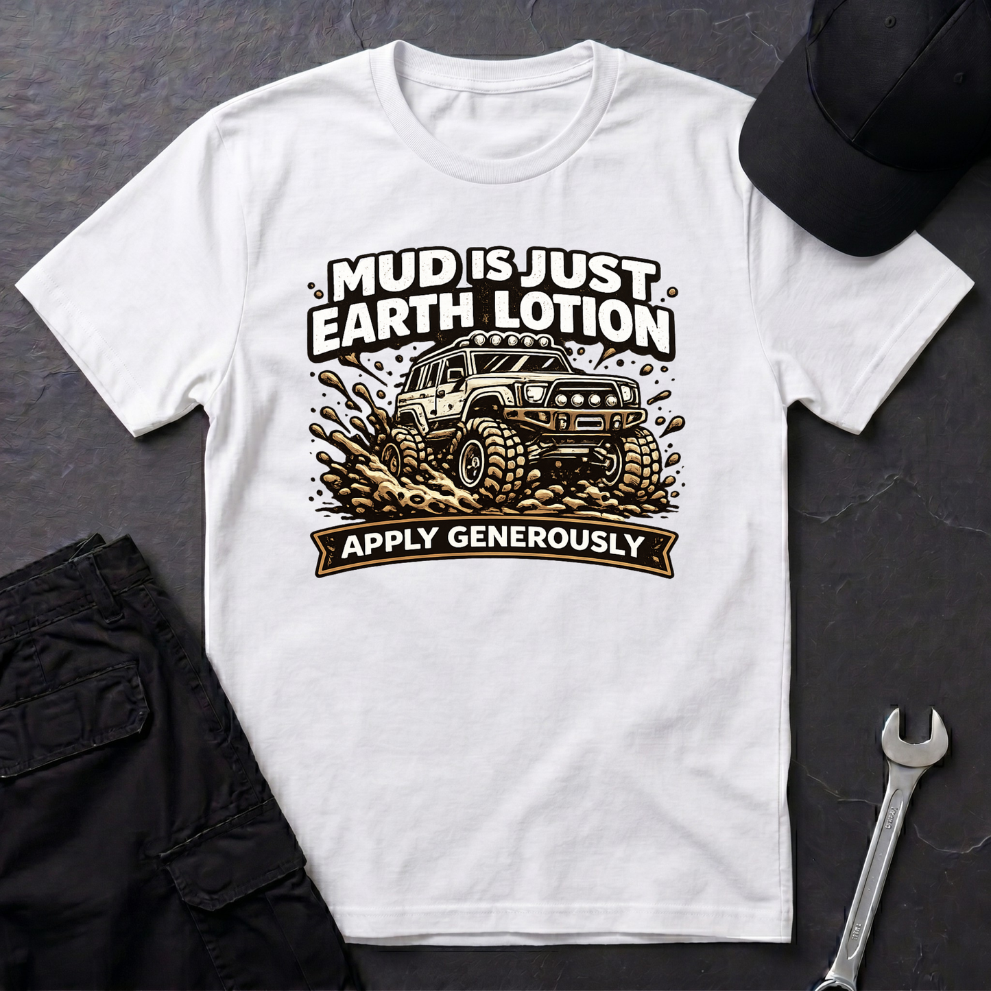 Mud Is Just Earth Lotion  T-Shirt