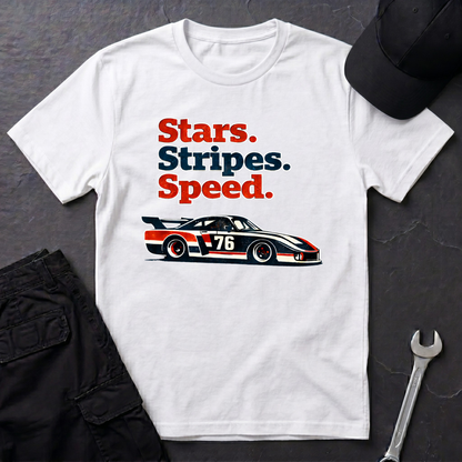 Stars. Stripes. Speed. T-Shirt