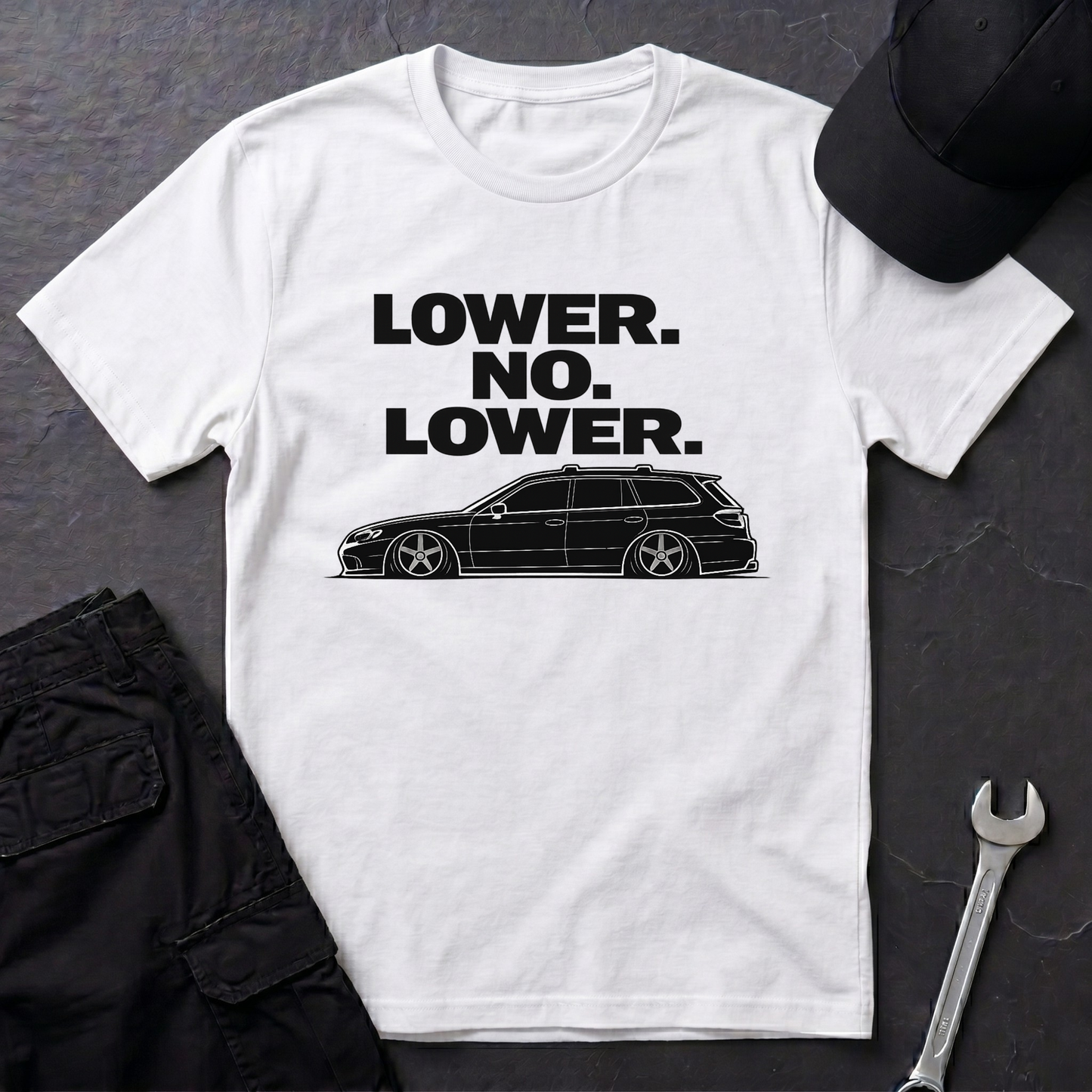Lower No Lower black  T-Shirt