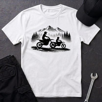 Parent Child Dirtbikes dark T-Shirt