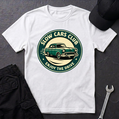 Slow Cars Club  T-Shirt
