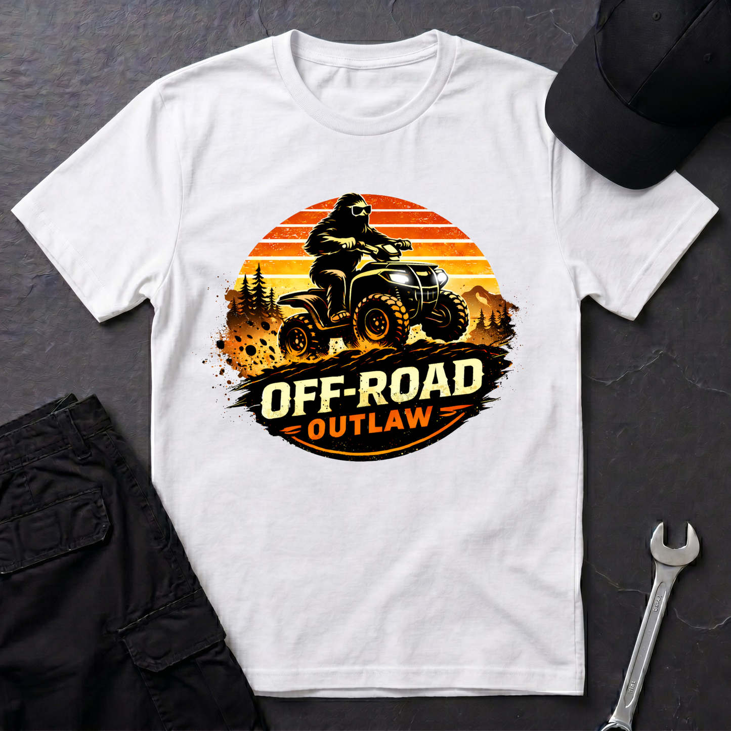Off Road Outlaw Bigfoot  T-Shirt