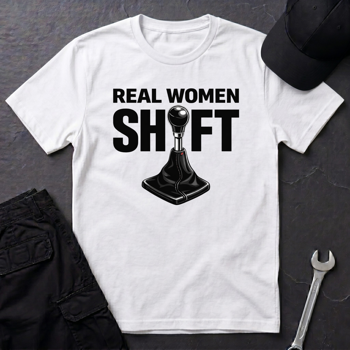Real Women Shift black  T-Shirt