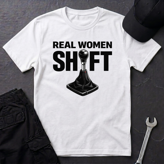 Real Women Shift black  T-Shirt