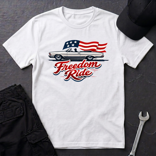 Freedom Ride Flag T-Shirt