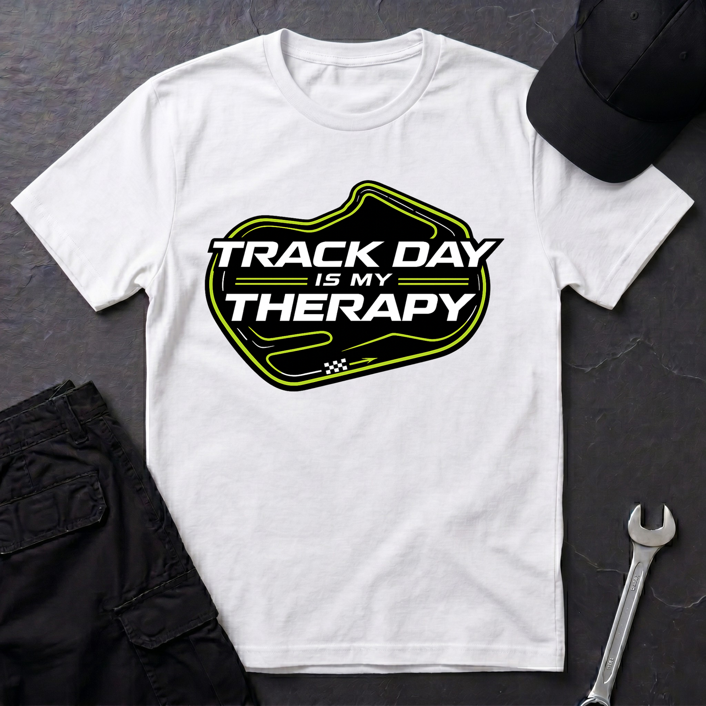 Track Day Therapy  T-Shirt
