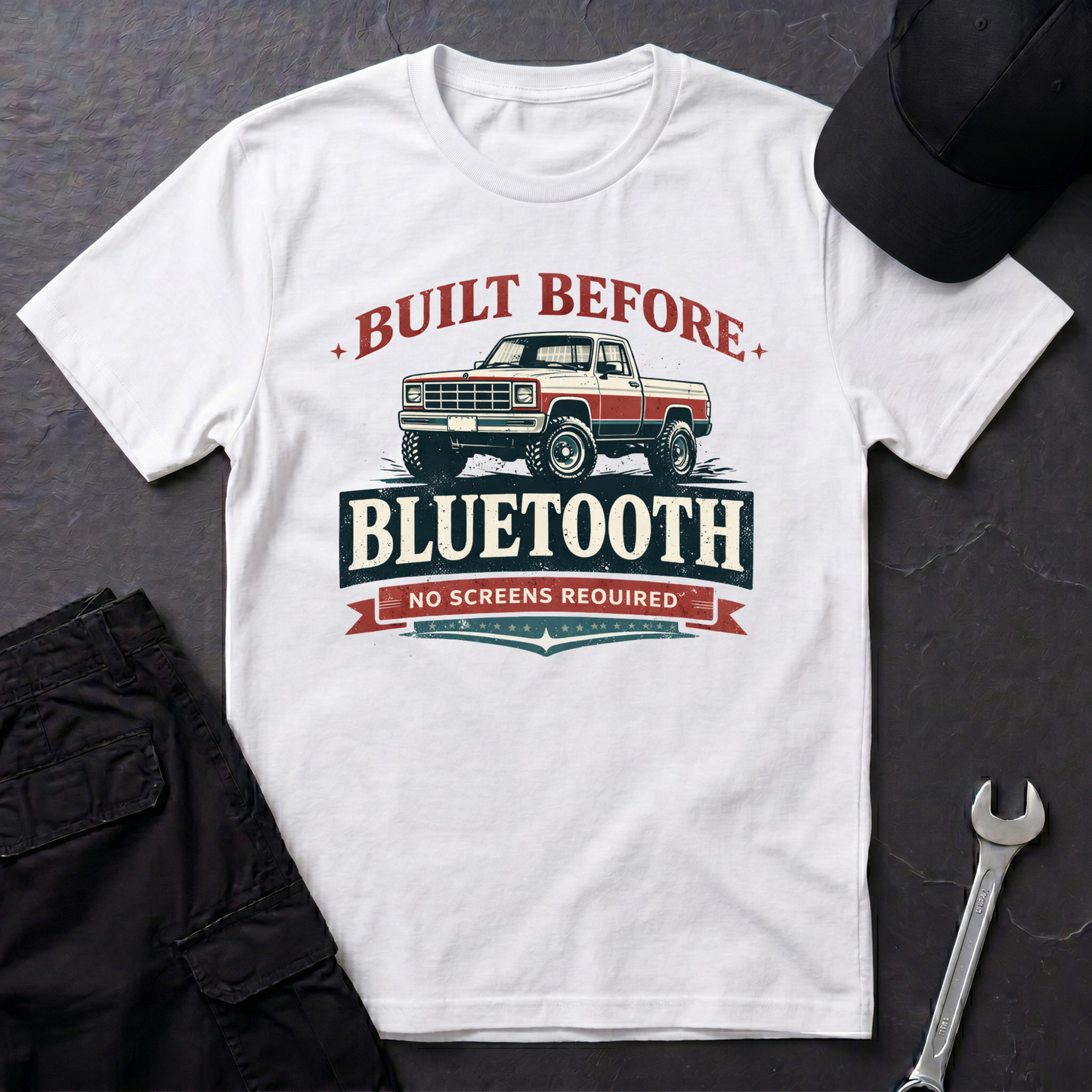 Before Bluetooth Squarebody T-Shirt